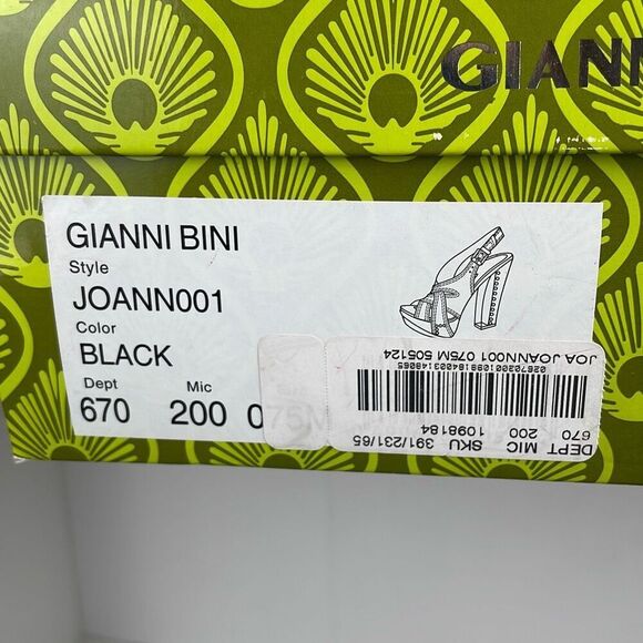 Studded Leather Slingback Platform Heels 7.5 - Picture 13 of 13